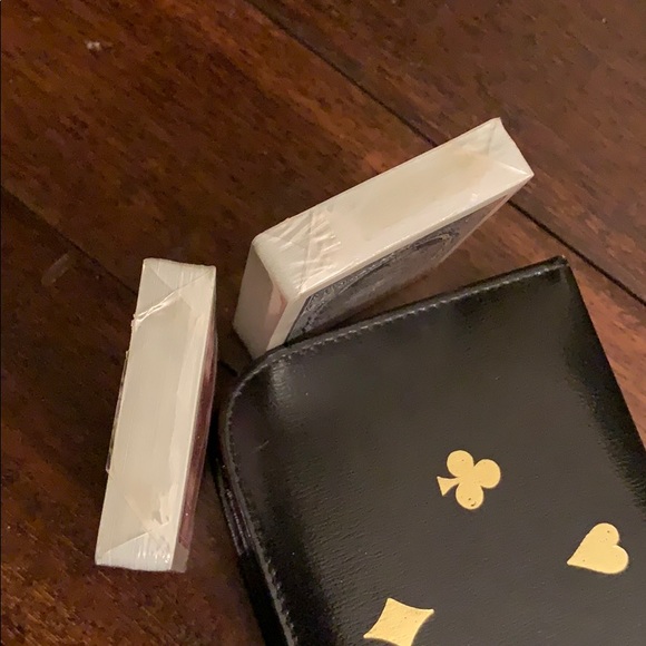 Vintage Griffon Leather Zip Case for Playing cards - Picture 13 of 14